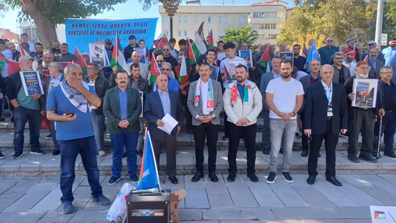 Soykırım protesto edildi boykot çağrısı yinelendi