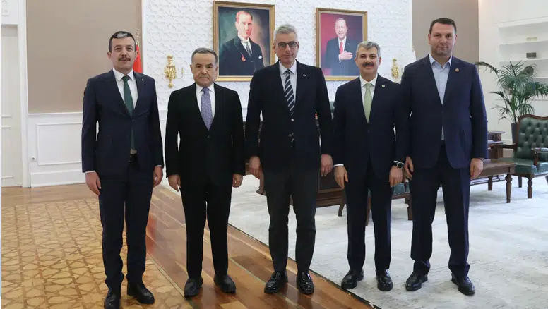 Başkan Aktürk Ve Milletvekillerinden Sağlık Bakanlığı Ziyareti