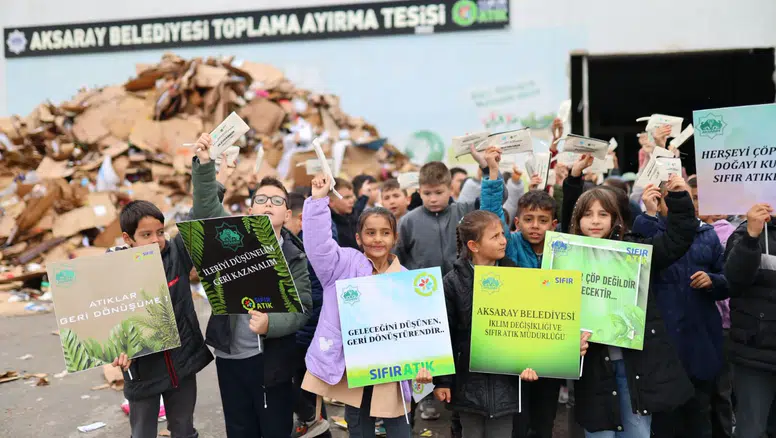 Uluslararası Sıfır Atık Günü’nde Minikler Geri Dönüşümü Yerinde Öğrendi