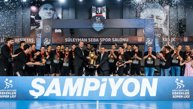 Ardventure Erkekler Süper Ligi’nde Şampiyon Beşiktaş JK