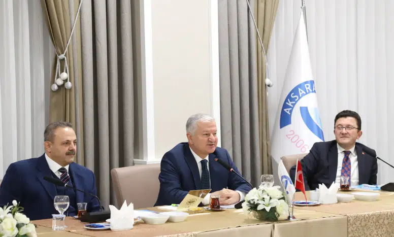 Eğitime Destek Platformu Toplantısı Aksaray Üniversitesinde gerçekleştirildi