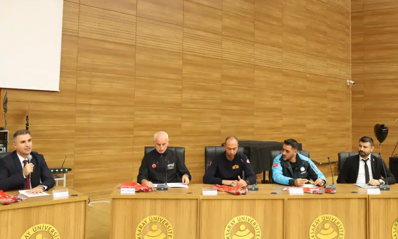 ASÜ’de asrın felaketinin üçüncü yılında kurumlar deneyimlerini paylaştı