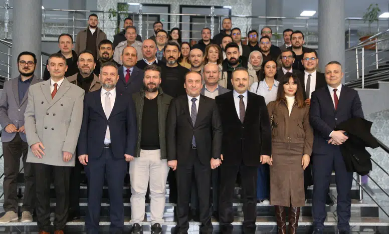 Aksaray Teknopark'ta firma yetkilileri ile istişare toplantısı gerçekleştirildi