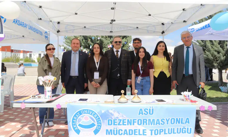 ASÜ Bahar Şenliklerinde "Dezenformasyonla Mücadele" Stantı İlgi Gördü